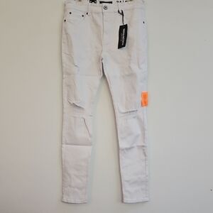 Men's White Skinny Jeans
